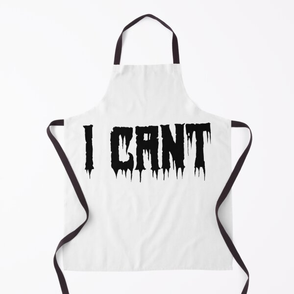 Item preview, I Cant in Horror Drip Typography designed and sold by Memes N Lore .