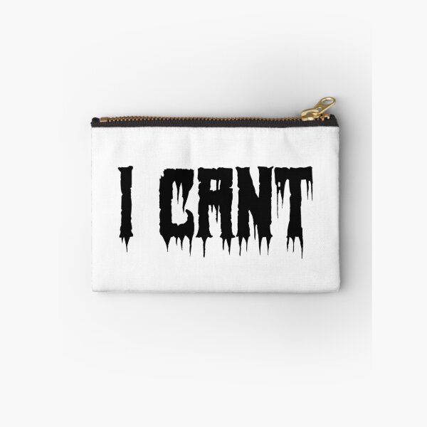 Item preview, I Cant in Horror Drip Typography designed and sold by Memes N Lore .