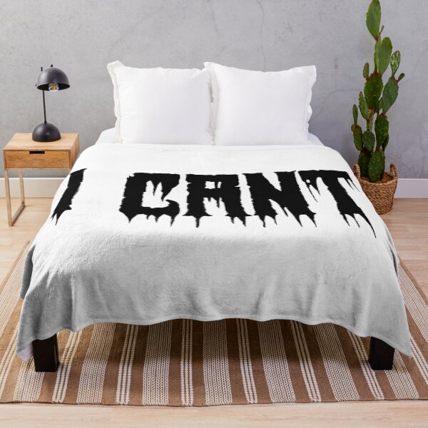 Item preview, I Cant in Horror Drip Typography designed and sold by Memes N Lore .