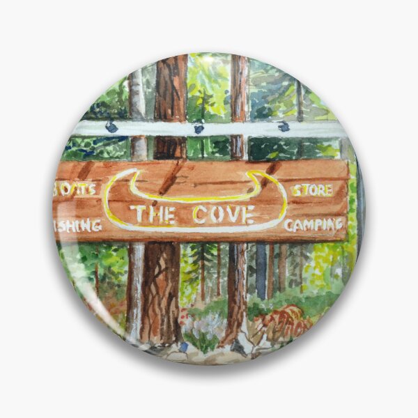 Artikelvorschau, Das Cove Campground-Schild entworfen und verkauft von MerriliesBrush.