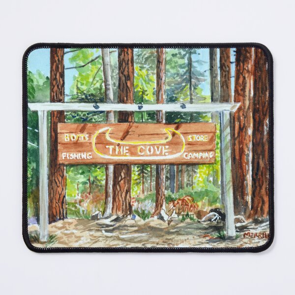 Item preview, The Cove Campground Sign designed and sold by MerriliesBrush.