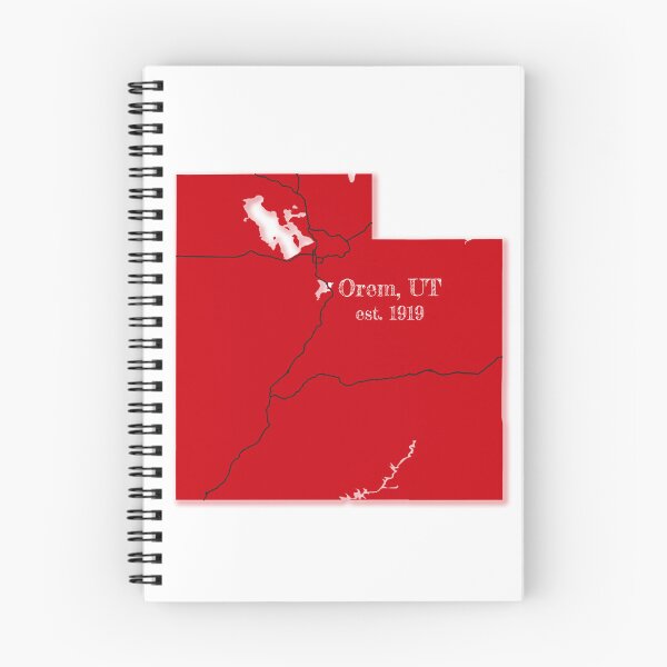 Item preview, Orem, UT [Red] designed and sold by PhilbonianDezin.
