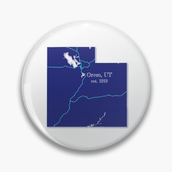 Item preview, Orem, UT [Blue] designed and sold by PhilbonianDezin.