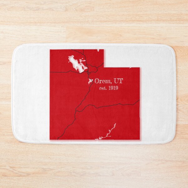 Item preview, Orem, UT [Red] designed and sold by PhilbonianDezin.