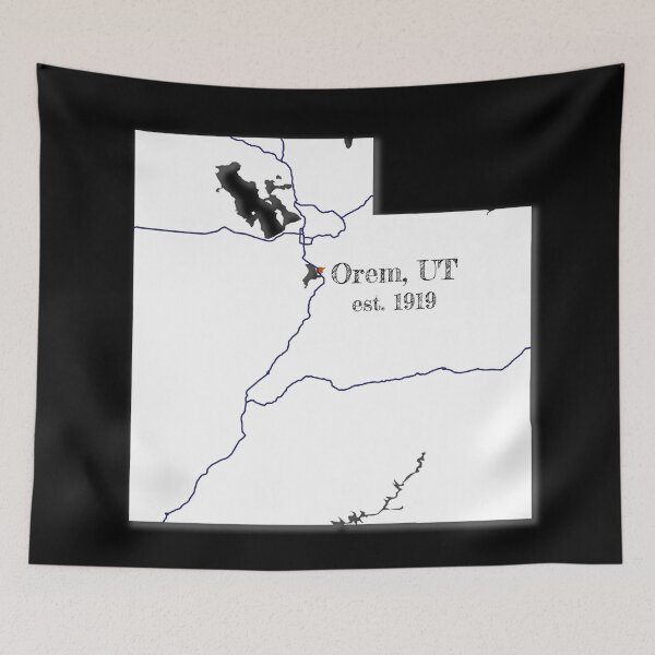 Item preview, Orem, UT [White] designed and sold by PhilbonianDezin.