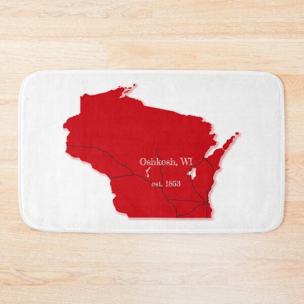 Item preview, Oshkosh, WI [Red] designed and sold by PhilbonianDezin.