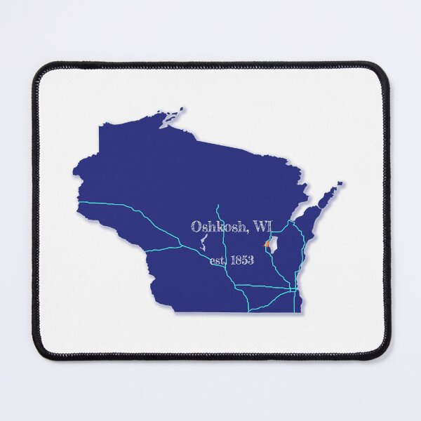 Item preview, Oshkosh, WI [Blue] designed and sold by PhilbonianDezin.