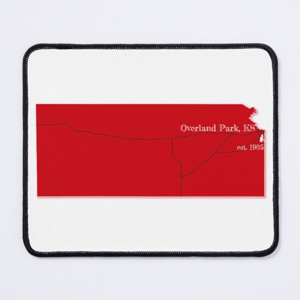 Item preview, Overland Park, KS [Red] designed and sold by PhilbonianDezin.