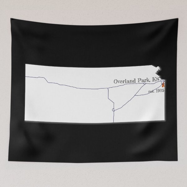 Item preview, Overland Park, KS [White] designed and sold by PhilbonianDezin.