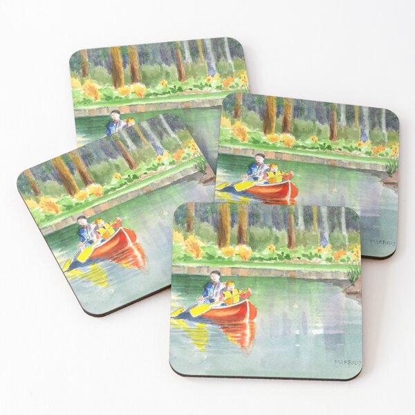 Item preview, Joyful Canoe Ride  designed and sold by MerriliesBrush.