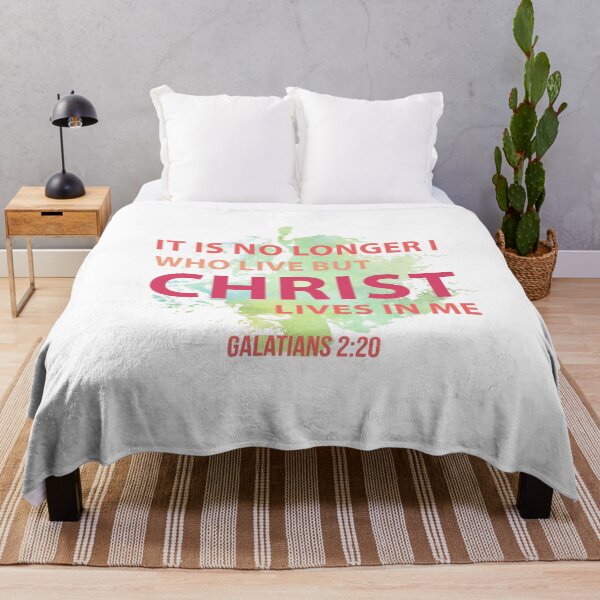 Item preview, Christ in Me – Galatians 2:20 | Bible Verse designed and sold by JirehKollezion.