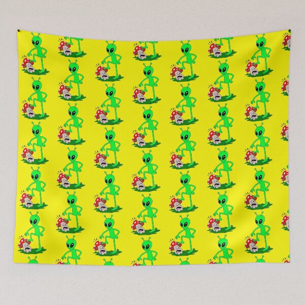 Item preview, And Then An Alien Invaded designed and sold by Kate Miller Illustrator.