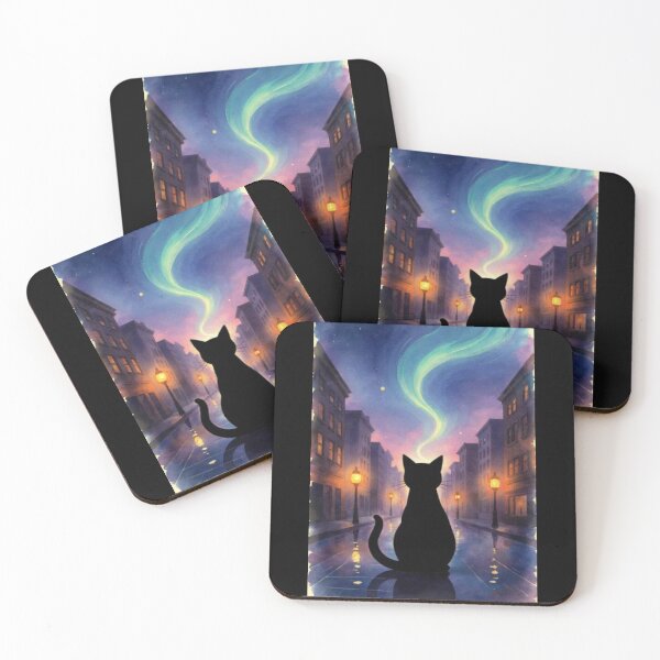 Item preview, Dream Watcher - Feline Protector (NO TEXT)  designed and sold by CleverCulture.