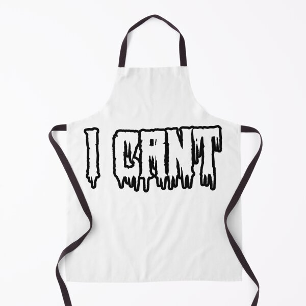 Item preview, I Cant in Horror Drip Outline Typography designed and sold by Memes N Lore .