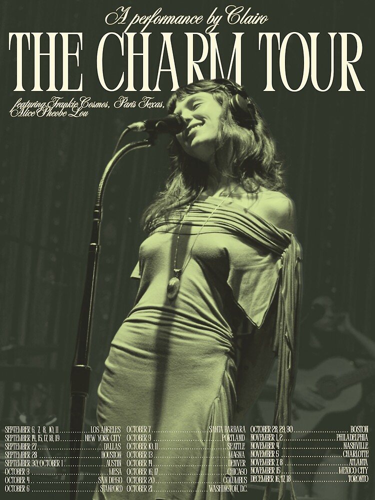 The Charm Tour Poster