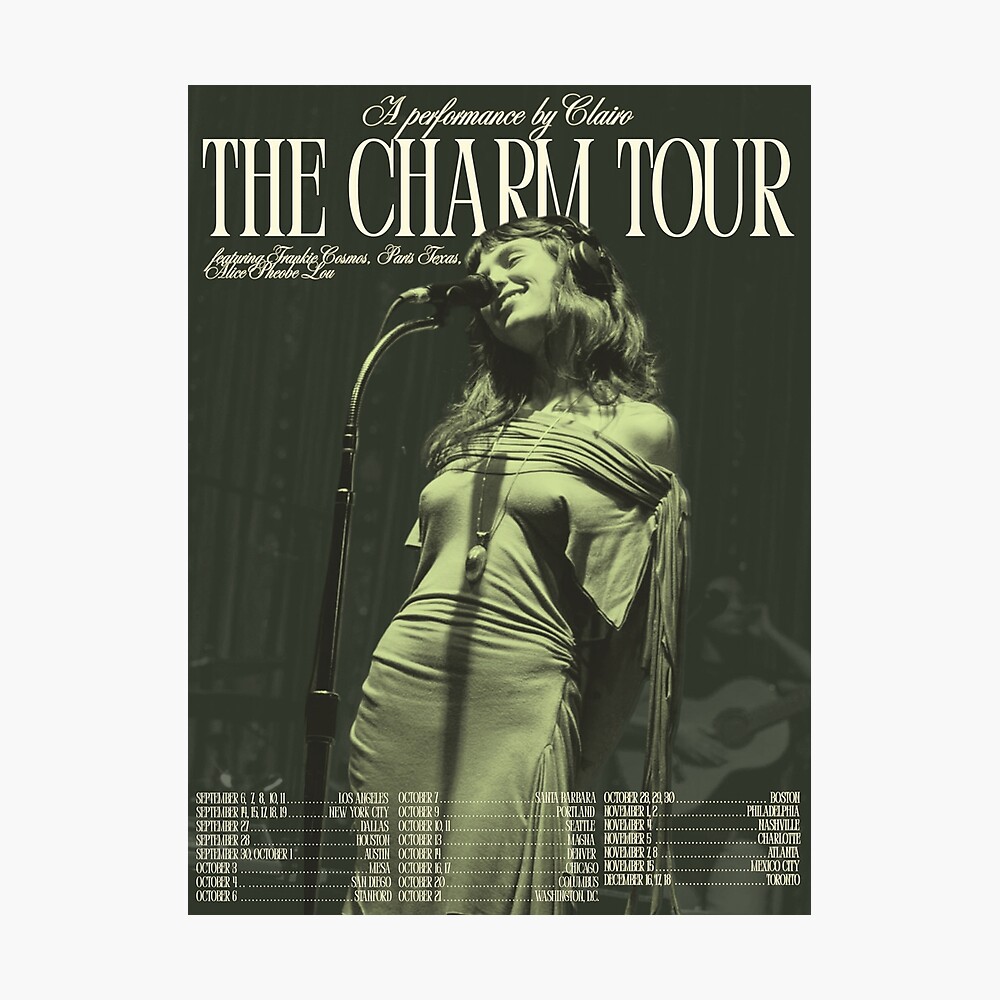 The Charm Tour Poster