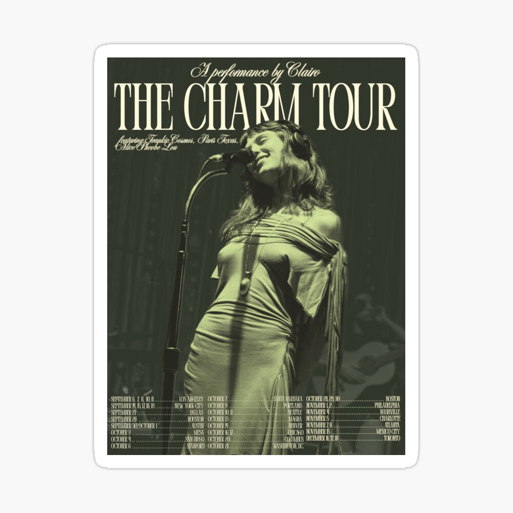 The Charm Tour Poster
