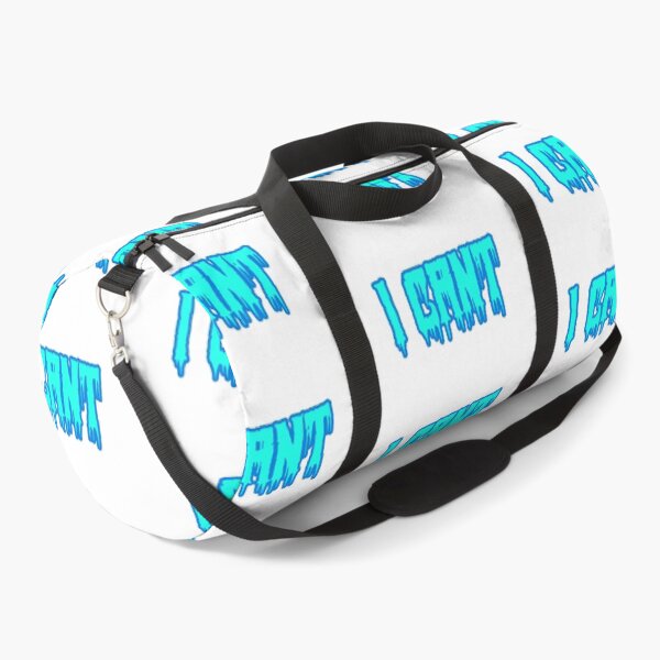 Item preview, I Cant in Horror Drip Blue and Teal Outline Typography designed and sold by Memes N Lore .