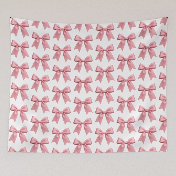 Item preview, Satin Pink Bow designed and sold by The Painted Topaz.