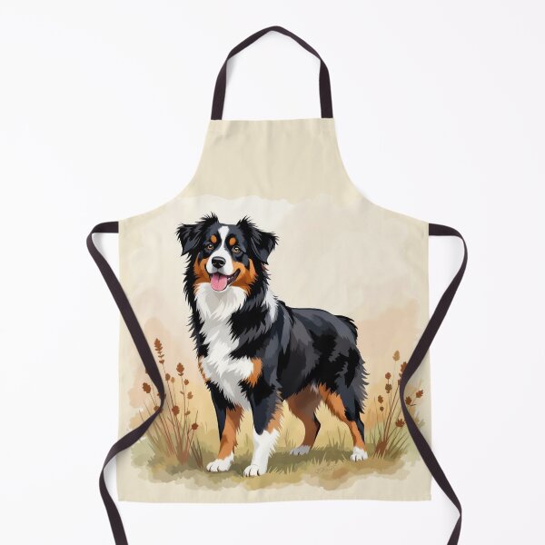 Item preview, Aussie - Black Tricolor Australian Shepherd Dog designed and sold by csforest.
