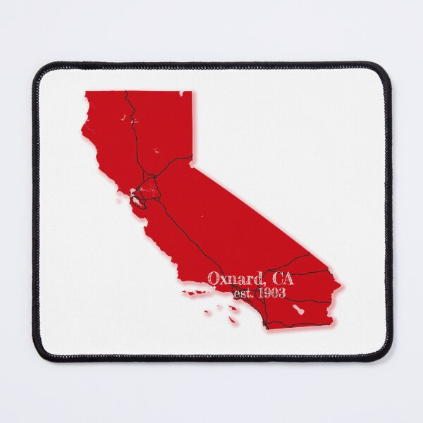 Item preview, Oxnard, CA [Red] designed and sold by PhilbonianDezin.