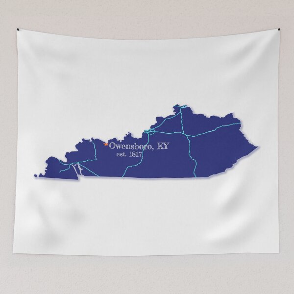 Item preview, Owensboro, KY [Blue] designed and sold by PhilbonianDezin.