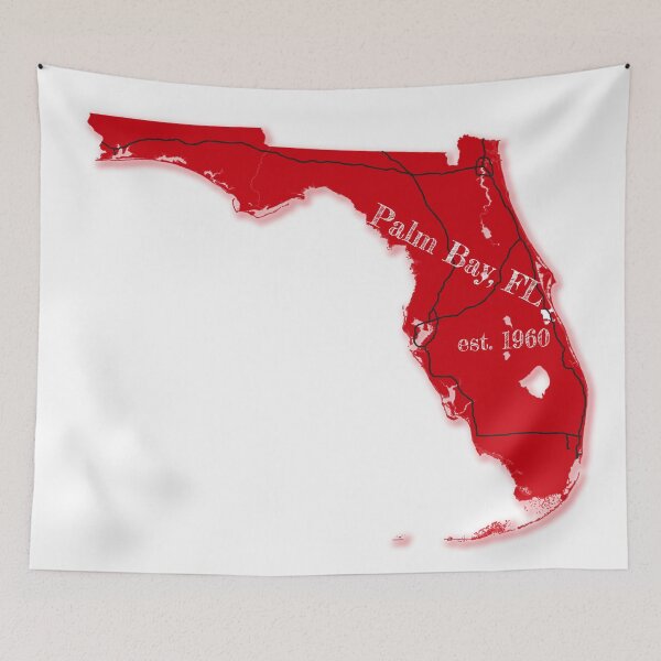 Item preview, Palm Bay, FL [Red] designed and sold by PhilbonianDezin.