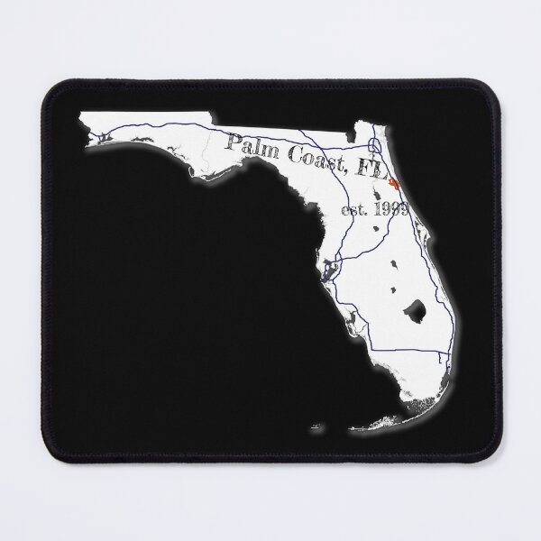 Item preview, Palm Coast, FL [White] designed and sold by PhilbonianDezin.