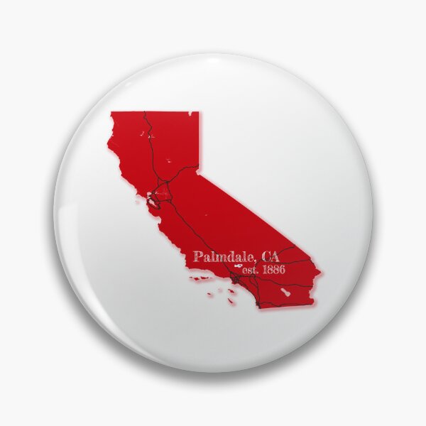 Item preview, Palmdale, CA [Red] designed and sold by PhilbonianDezin.