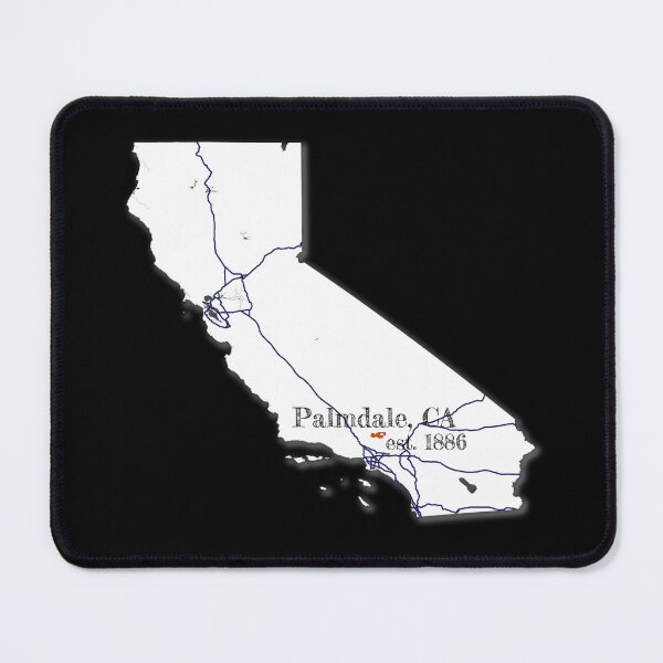 Item preview, Palmdale, CA [White] designed and sold by PhilbonianDezin.