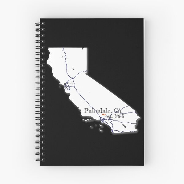 Item preview, Palmdale, CA [White] designed and sold by PhilbonianDezin.
