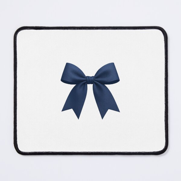 Item preview, Navy Blue Satin Bow designed and sold by The Painted Topaz.
