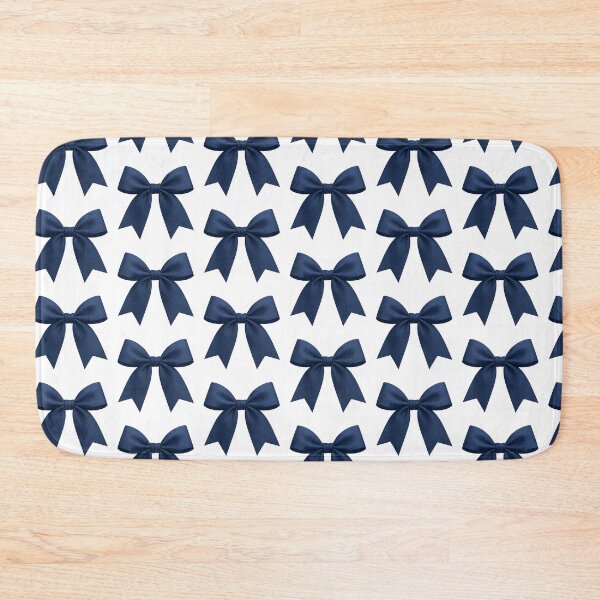 Item preview, Navy Blue Satin Bow designed and sold by The Painted Topaz.