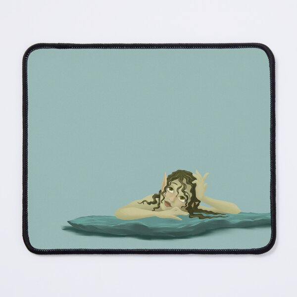 Item preview, Blissful Mermaid designed and sold by lenacreatesart.