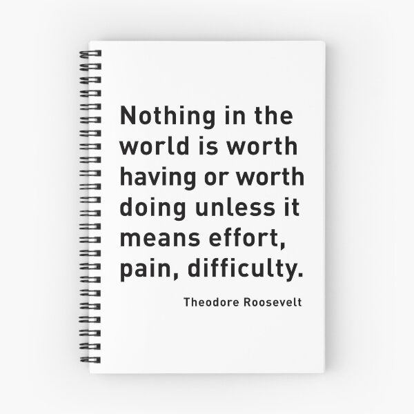 Item preview, Theodore Roosevelt quote: Nothing in the world is worth having or designed and sold by corbrand.