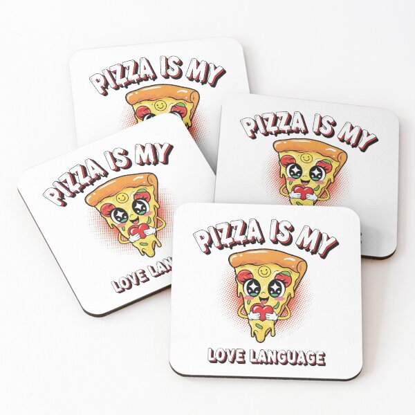 Item preview, Pizza Is My Love Language: Cheesy Anime Pop Art designed and sold by kubix81.