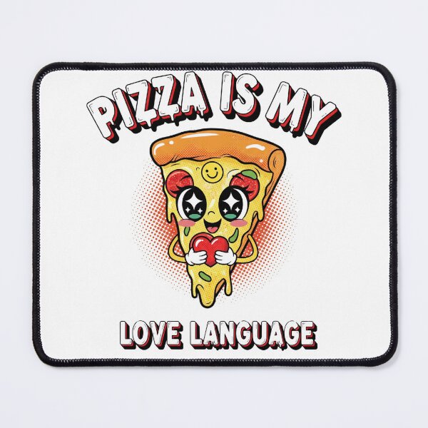 Item preview, Pizza Is My Love Language: Cheesy Anime Pop Art designed and sold by kubix81.