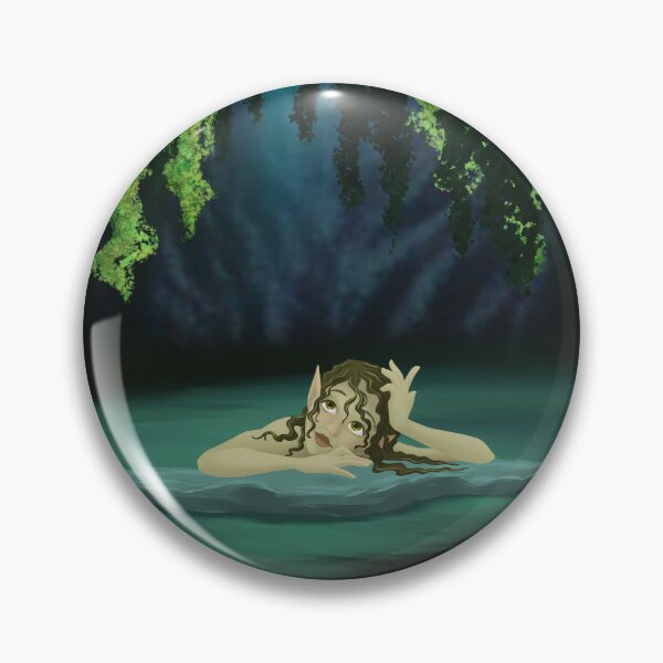Item preview, Blissful Mermaid Glen designed and sold by lenacreatesart.