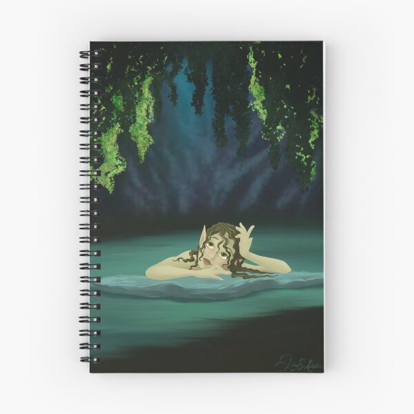 Item preview, Blissful Mermaid Glen designed and sold by lenacreatesart.