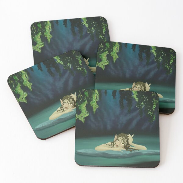 Item preview, Blissful Mermaid Glen designed and sold by lenacreatesart.