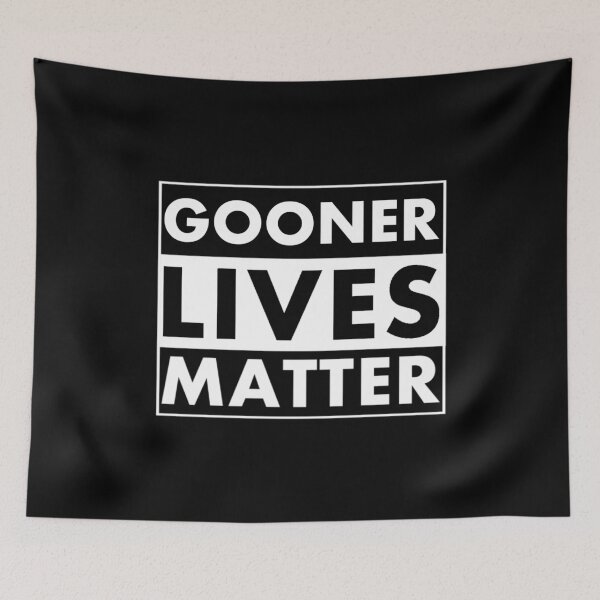 Item preview, Gooner Lives Matter  designed and sold by DIRTYDUNNZ.