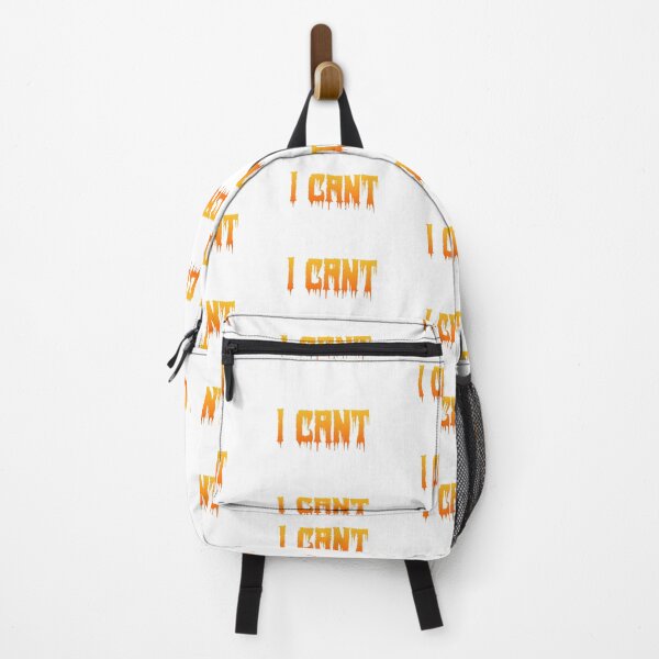 Item preview, I Cant in Hot Orange Horror Drip Typography designed and sold by Memes N Lore .