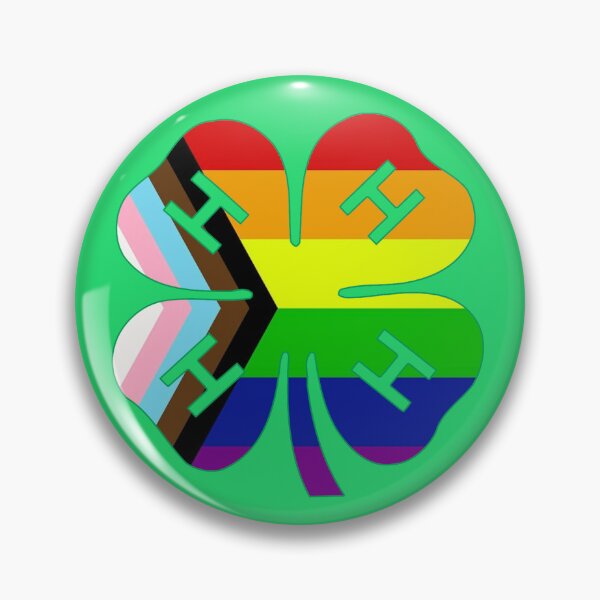 Artikelvorschau, 4-H Fortschritts-Pride-Flagge entworfen und verkauft von LonelyLampShop.