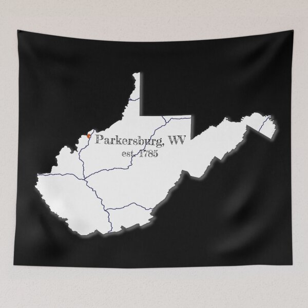 Item preview, Parkersburg, WV [White] designed and sold by PhilbonianDezin.