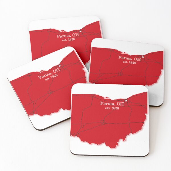 Item preview, Parma, OH [Red] designed and sold by PhilbonianDezin.