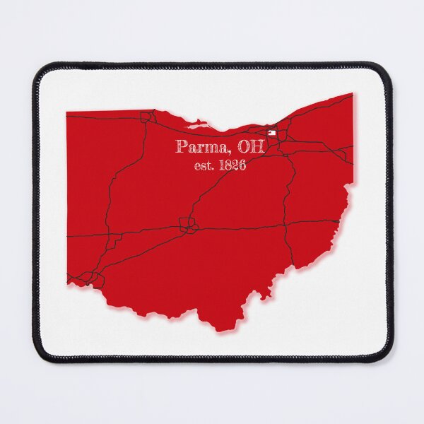 Item preview, Parma, OH [Red] designed and sold by PhilbonianDezin.