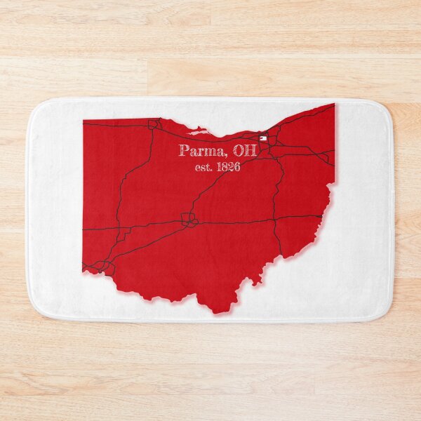 Item preview, Parma, OH [Red] designed and sold by PhilbonianDezin.