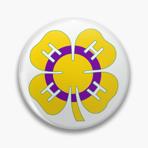 Artikelvorschau, 4-H Intersex Pride entworfen und verkauft von LonelyLampShop.