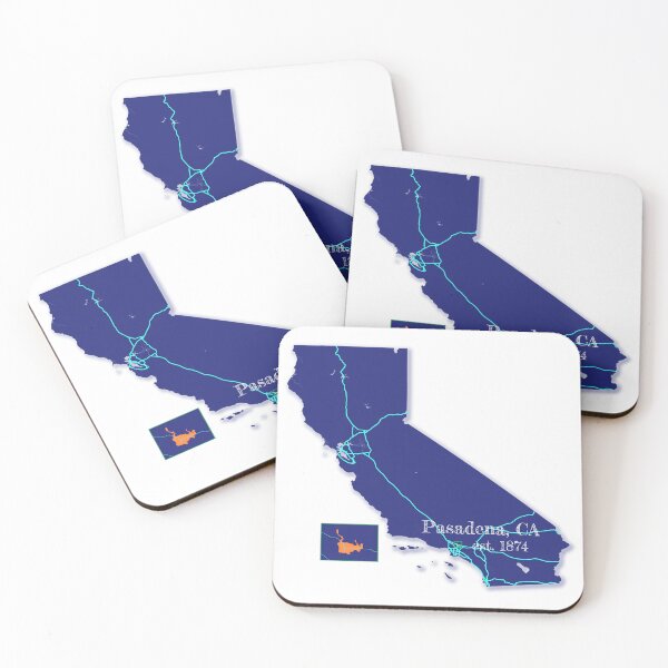 Item preview, Pasadena, CA [Blue] designed and sold by PhilbonianDezin.