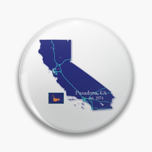 Item preview, Pasadena, CA [Blue] designed and sold by PhilbonianDezin.